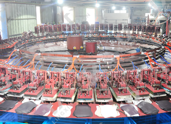 全自動(dòng)鞋機(jī)圓盤生產(chǎn)線